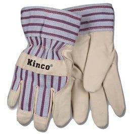 Work Gloves, Suede, Fleece-Lined, Child's Ages 3-6