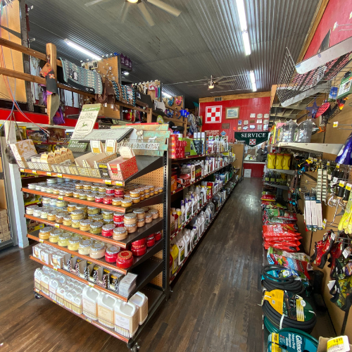 Inside of Woodard Mercantile Eureka