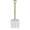 Ames 10-Tine Ensilage Fork Wood Handle