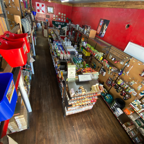 Inside of Woodard Mercantile Eureka