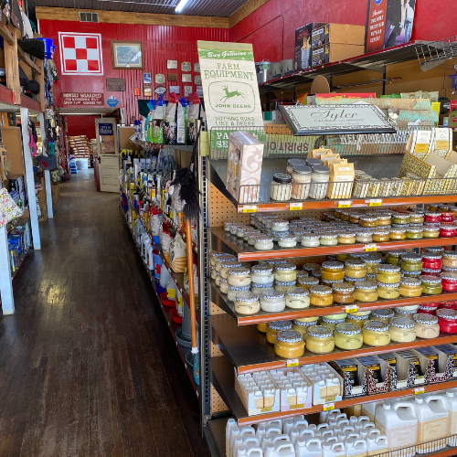Inside of Woodard Mercantile Eureka