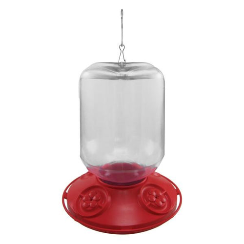 Songbird Essentials Dr. JB complete Switchable 48 oz Feeder with Red Flowers Bulk