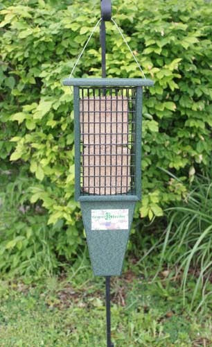 Songbird Essentials Double Suet Feeder Green