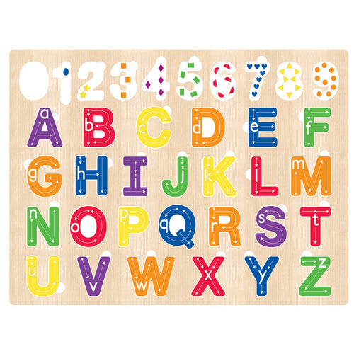 MasterPieces 123's and ABC's 36 Piece Wood Puzzle