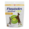 Flexadin Advanced with UC-II supplement package for dogs and cats on a white background