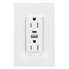 Eaton Charger Tamper Resistant Decorator Receptacle