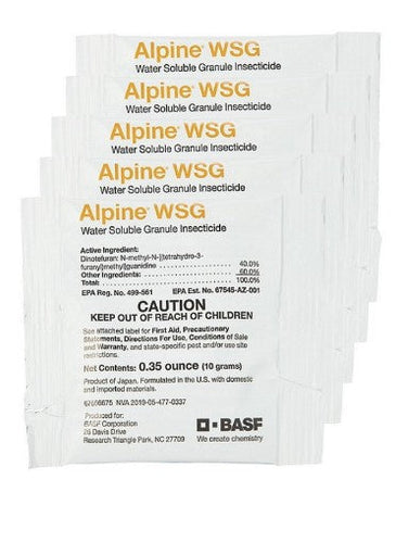 BASF Alpine® WSG Water Soluble Granule Insecticide
