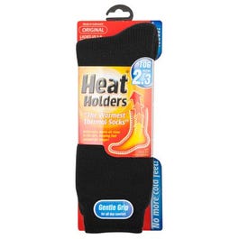 Thermal Socks, Black, Ladies' Size 5-9
