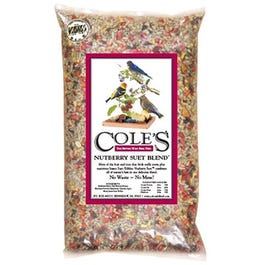 Wild Bird Food, Nut Berry Suet, 10-Lbs.