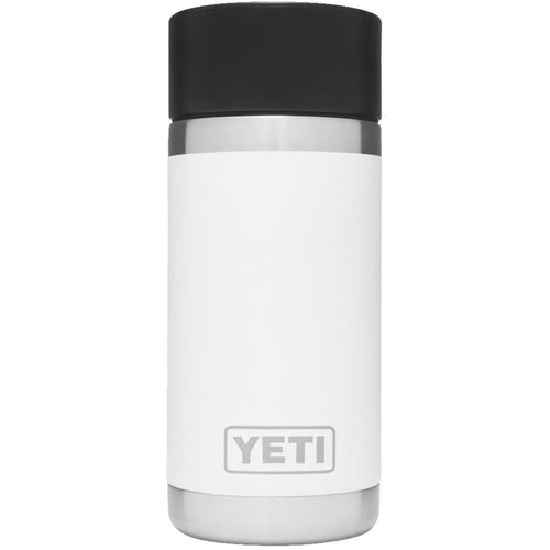 Yeti Rambler 12 Oz. White Stainless Steel Insulated Vacuum Bottle with Hot Shot Cap