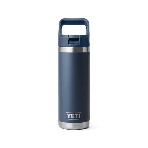 YETI RAMBLER® 18 Oz Water Bottle With Color-Matched Straw Cap