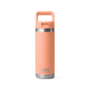 YETI RAMBLER® 18 Oz Water Bottle With Color-Matched Straw Cap