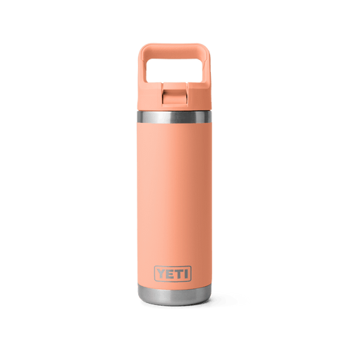 YETI RAMBLER® 18 Oz Water Bottle With Color-Matched Straw Cap