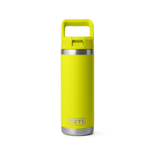 YETI RAMBLER® 18 Oz Water Bottle With Color-Matched Straw Cap
