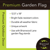Briarwood Lane Santa And Snowman Christmas Garden Flag