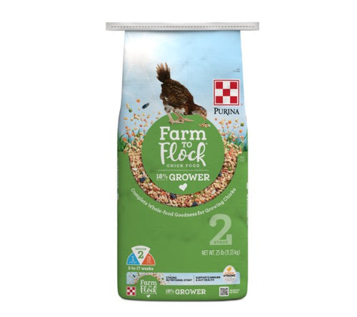 Purina® Farm to Flock™ 18% Grower Chick Food