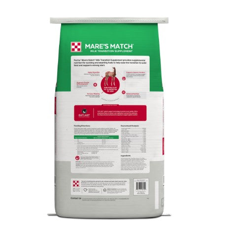 Purina® Mare's Match® Foal Milk Transition Pellets