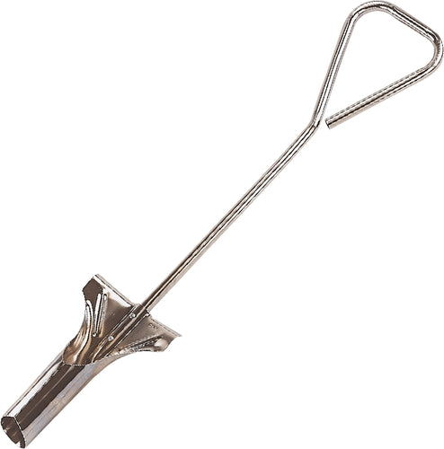 Landscapers Select Bulb Planter Metal Chrome Plated 38