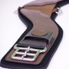 Total Saddle Fit  Shoulder Relief Cinch 28 Brown W/ Black Fleece