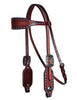 Professional's Choice Basket Weave Browband Headstall