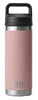 YETI Rambler Bottle - 18 oz. - Chug Cap - Sandstone Pink
