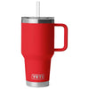 YETI Rambler 35 Oz Straw Mug with Straw Lid in Rescue Red
