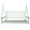 Leigh Country Heartland White Porch Swing