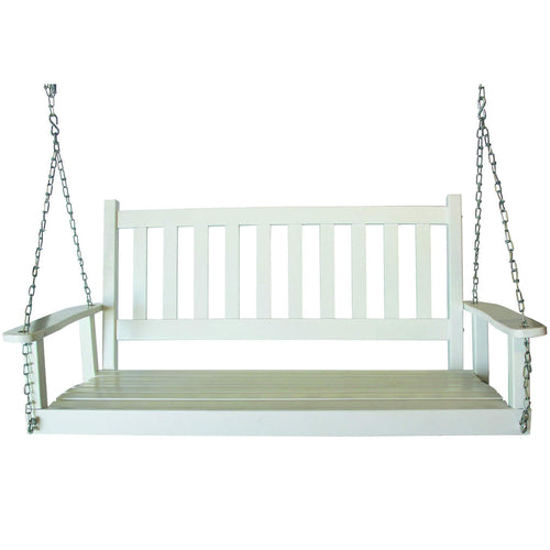 Leigh Country Heartland White Porch Swing