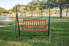 Leigh Country Heartland Natural Porch Swing