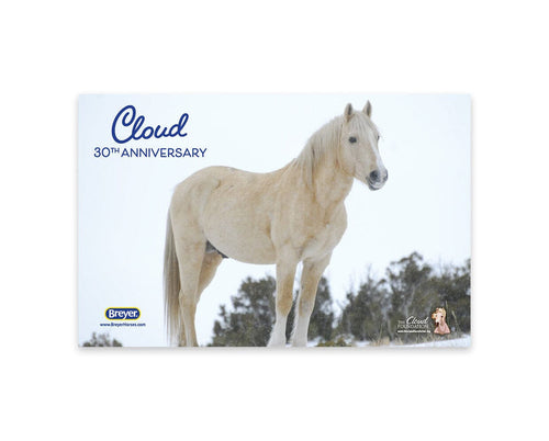 Breyer Cloud 30th Anniversary Edition