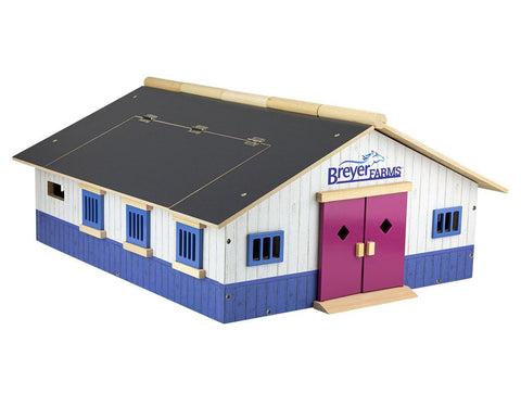 Breyer Farms™ Deluxe Wood Stable Playset | Retired