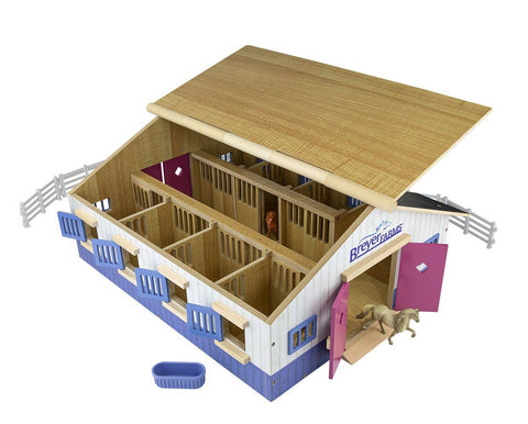 Breyer Farms™ Deluxe Wood Stable Playset | Retired