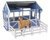Breyer Deluxe Country Stable with Horse & Wash Stall