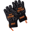 Traeger Heat Resistant BBQ Grilling Mitts with Silicone Grip