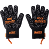 Traeger Heat Resistant BBQ Grilling Mitts with Silicone Grip