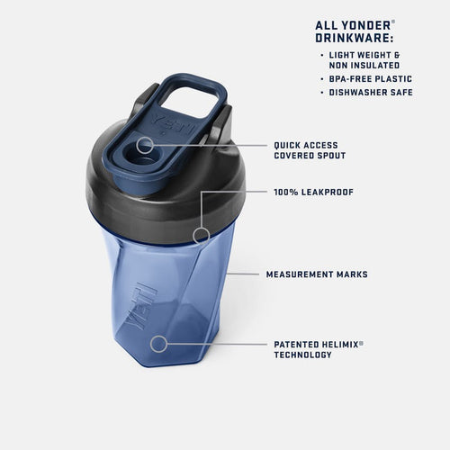YETI Yonder 20 oz Shaker Bottle With Helimix® Technology