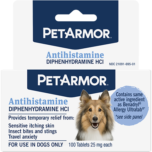 PetArmor® Antihistamine Tablets for Dogs