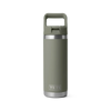 YETI RAMBLER® 18 Oz Water Bottle With Color-Matched Straw Cap