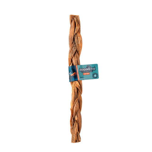 DOGGINSTIX Braided Lamb Tripe 12 15ct Dog Treats