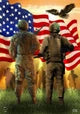 Briarwood Lane American Soldiers Garden Flag