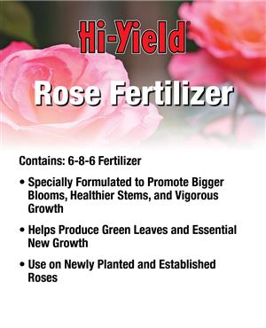 Hi-Yield Rose Fertilizer 6-8-6 (3.25 lbs)