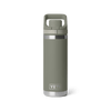 YETI Rambler® 18 oz Water Bottle With Color-Matched Flip Chug Cap