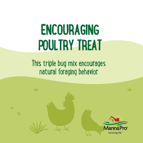 Manna Pro Farmhouse Favorites™ Triple Bug Mix Poultry Treats