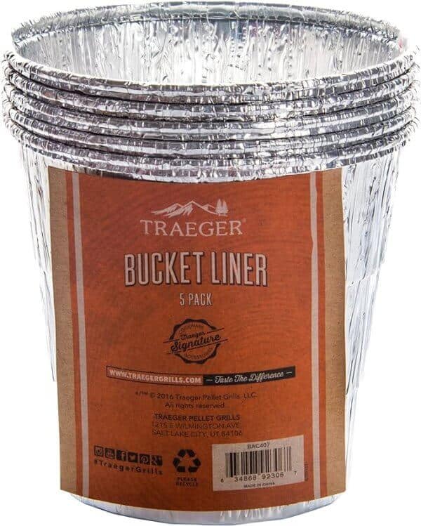 Traeger Bucket Liner 5 Pack Bac407