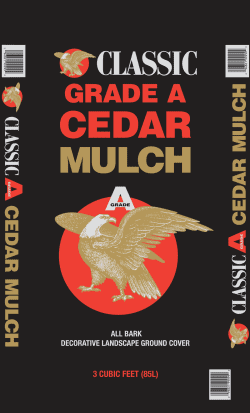 Classic Grade A Cedar Mulch 3cu Ft 2