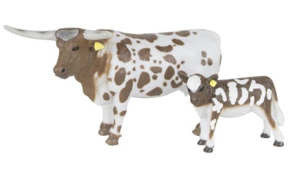 Big Country Longhorn Cow Calf 405
