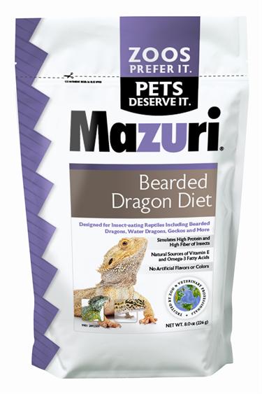 Mazuri Bearded Dragon Diet 8oz 2