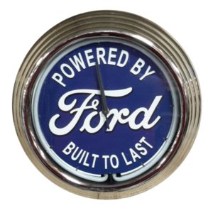 Retro Style Ford Neon Clock