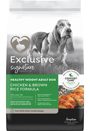 Exclusive Signature Healthy Weight Chicken Brown Rice Formula