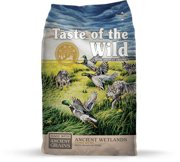 Taste Of The Wild Ancent Grains Wetland Recipe 28lb